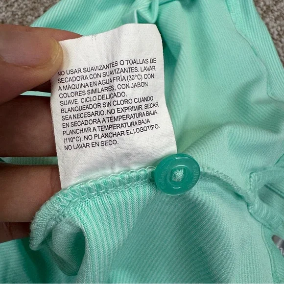 Callaway Opti Dri Green Striped Golf Polo Shirt Mens size Large Short Sleeve - Picture 12 of 12